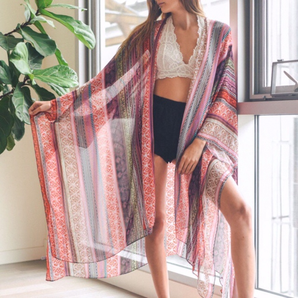 *TAKING DOWN* Gypsy Kimono Duster - Picture 5 of 8